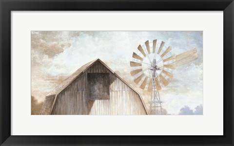 Framed Barn Country Print