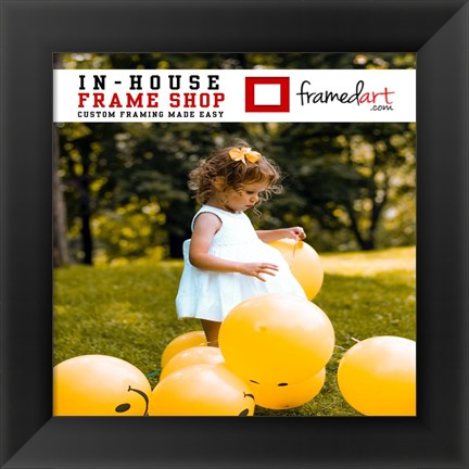 Framed Modern 8x8 Picture Frame Print