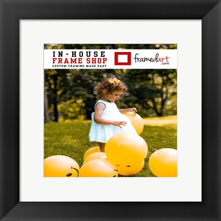 Framed Modern 8x8 Picture Frame Print