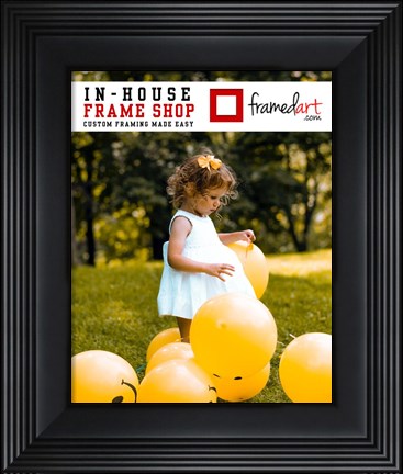 Framed 8x10 Picture Frame Wall Hanging - Custom Framing Print