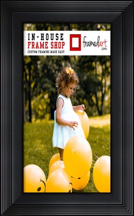 Framed Modern 8x15 Picture Frame Print
