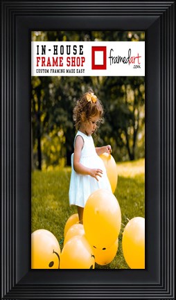 Framed Modern 8x16 Picture Frame Print