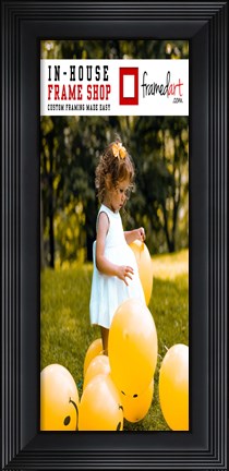 Framed Modern 8x20 Picture Frame Print
