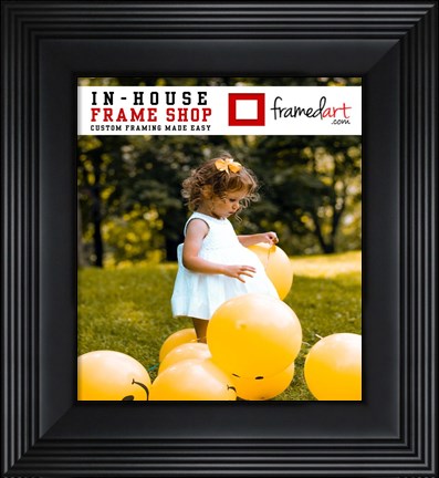 Framed Modern 9x8 Picture Frame Print