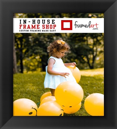Framed Modern 9x8 Picture Frame Print