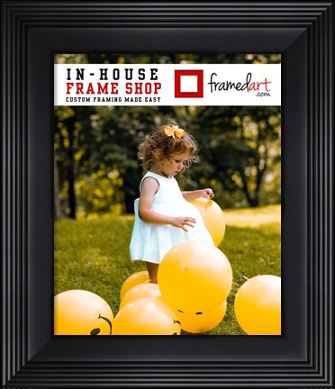 Framed Modern 9x11 Picture Frame Print