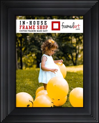 Framed 9x12 Picture Frame Wall Hanging - Custom Framing Print