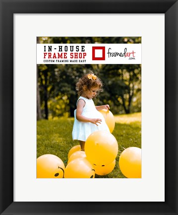 Framed 9x12 Picture Frame Wall Hanging - Custom Framing Print