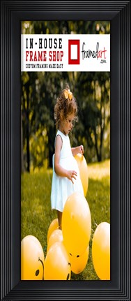 Framed Modern 9x25 Picture Frame Print