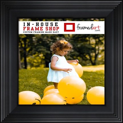 Framed 10x10 Picture Frame Wall Hanging Custom Framing Print