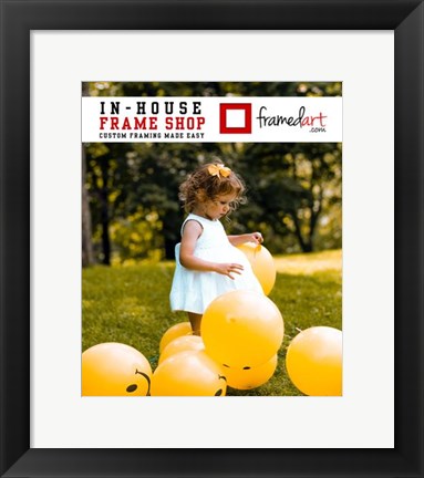 Framed Modern 10x12 Picture Frame Print