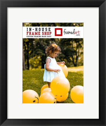 Framed Modern 10x13 Picture Frame Print