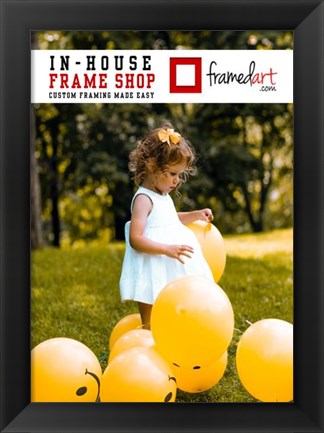 Framed Modern 10x14 Picture Frame Print