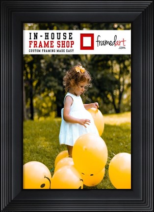 Framed Modern 10x15 Picture Frame Print