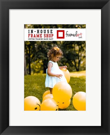 Framed Modern 11x8 Picture Frame Print