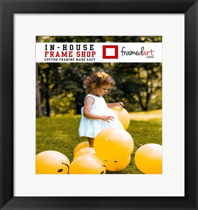 Framed Modern 11x12 Picture Frame Print