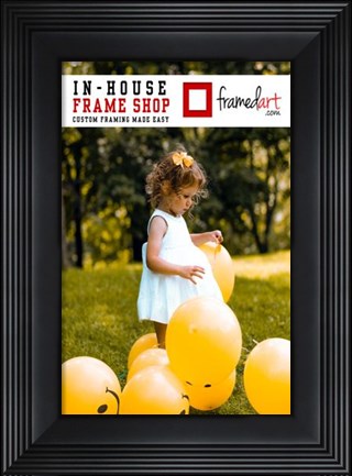 Framed Modern 12x8 Picture Frame Print