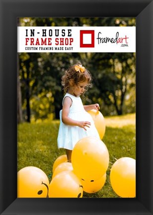 Framed Modern 12x8 Picture Frame Print
