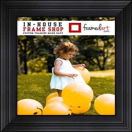 Framed 12x12 Picture Frame Square Wall Hanging - Custom Framing Print