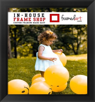 Framed Modern 12x13 Picture Frame Print