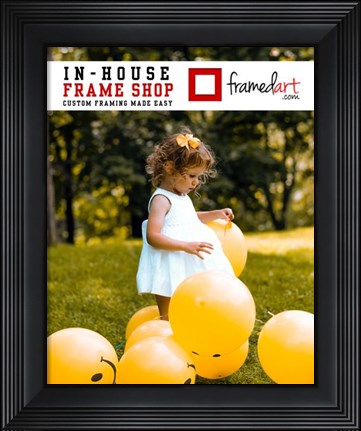 Framed Modern 12x15 Picture Frame Print