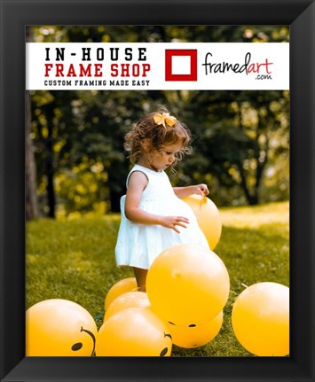 Framed Modern 12x15 Picture Frame Print