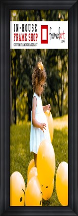 Framed Modern 12x39 Picture Frame Print