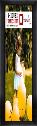 Framed Modern 12x48 Picture Frame Print