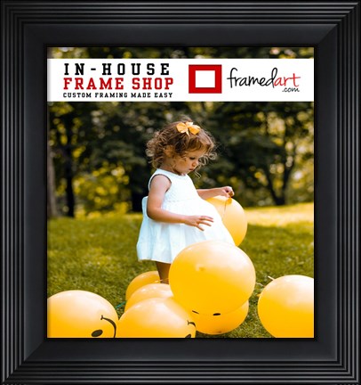Framed Modern 13x12 Picture Frame Print