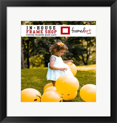Framed Modern 13x14 Picture Frame Print