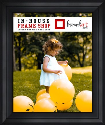 Framed Modern 13x16 Picture Frame Print