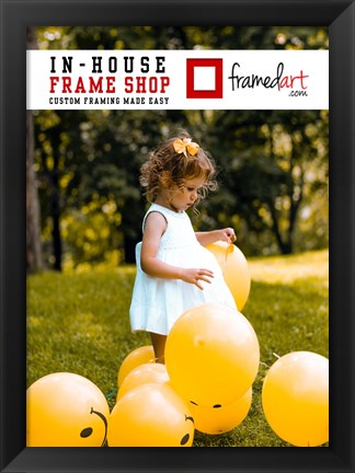 Framed Modern 13x18 Picture Frame Print