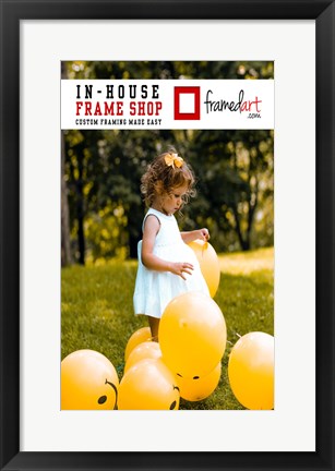 Framed Modern 13x21 Picture Frame Print