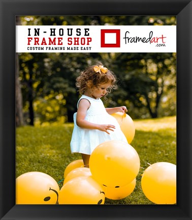 Framed Modern 14x12 Picture Frame Print