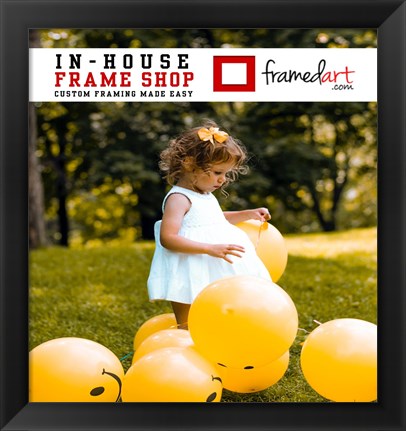 Framed Modern 14x15 Picture Frame Print