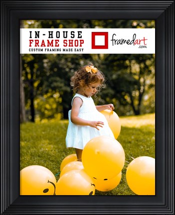 Framed Modern 14x18 Picture Frame Print