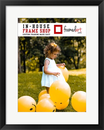 Framed Modern 14x19 Picture Frame Print
