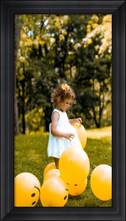 Framed Modern 14x27 Picture Frame Print