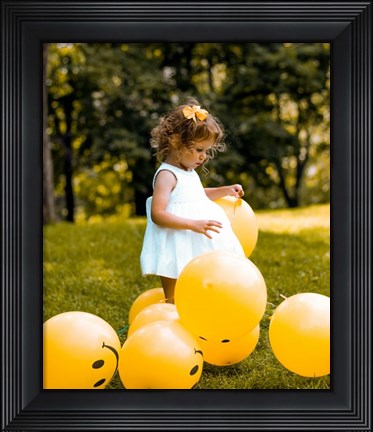 Framed Modern 14x46 Picture Frame Print