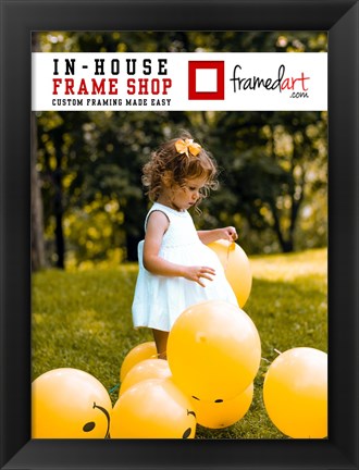 Framed Modern 15x11 Picture Frame Print