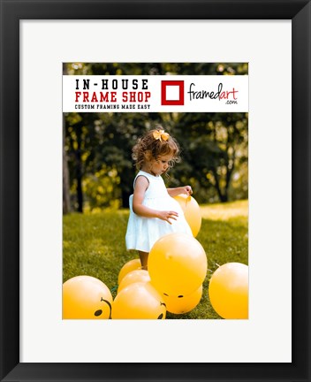 Framed Modern 15x11 Picture Frame Print