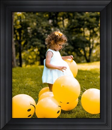 Framed Modern 15x37 Picture Frame Print