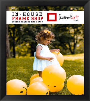 Framed Modern 16x14 Picture Frame Print