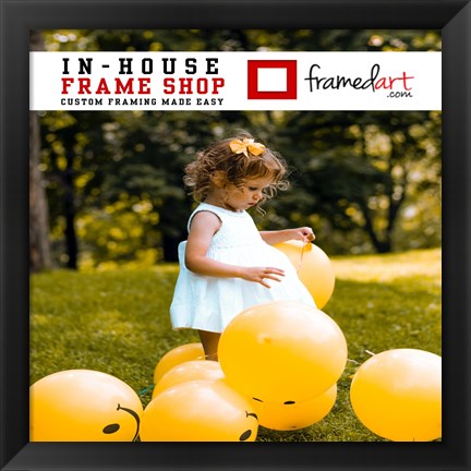 Framed Modern 16x16 Picture Frame Print