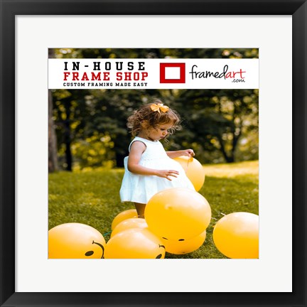 Framed Modern 16x16 Picture Frame Print