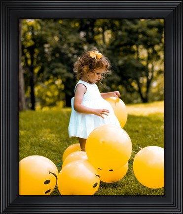 Framed Modern 16x43 Picture Frame Print