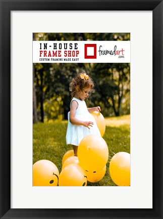 Framed Modern 17x11 Picture Frame Print