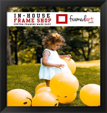 Framed Modern 17x16 Picture Frame Print