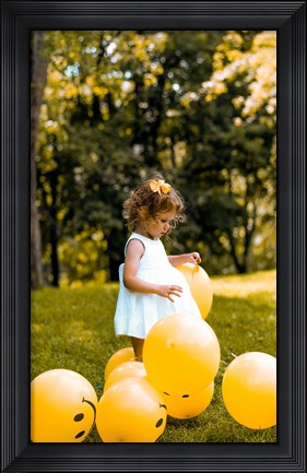 Framed Modern 17x28 Picture Frame Print