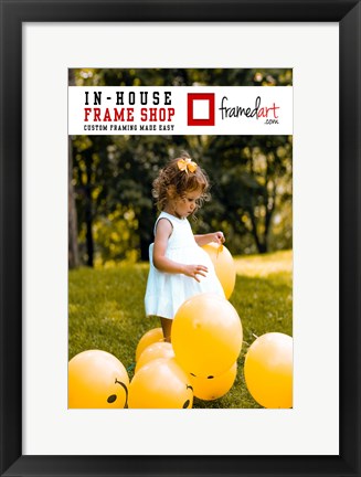Framed Modern 18x12 Picture Frame Print